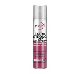 JOANNA STYLING EFFECT ЛАК ДЛЯ ВОЛОССЯ СУПЕРСТІЙКІСТЬ ТА ЕЛАСТИЧНІСТЬ EXTRA STRONG 250МЛ