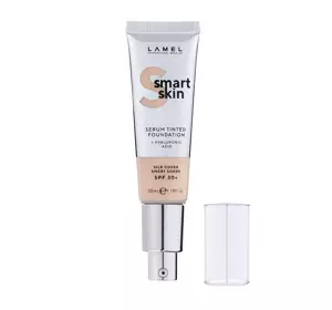 LAMEL SMART SKIN SERUM TINTED FOUNDATION ЗВОЛОЖУВАЛЬНИЙ ТОНАЛЬНИЙ ЗАСІБ SPF30+ 401 PORCELAIN 35МЛ