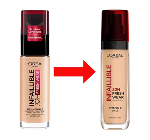 LOREAL INFAILLIBLE НАБІР ТОНАЛЬНИЙ ЗАСІБ 32H FRESH WEAR + КОРЕКТОР MORE THAN CONCEALER