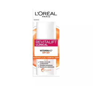 LOREAL REVITALIFT CLINICAL ОСВІТЛЮЮЧИЙ КРЕМ НА ДЕНЬ SPF 50+ 50МЛ