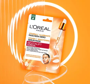 LOREAL REVITALIFT CLINICAL VITAMIN C МАСКА ДЛЯ ОБЛИЧЧЯ 28Г