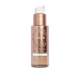 LUMENE NATURAL GLOW FLUID FOUNDATION ТОНАЛЬНИЙ ЗАСІБ ДЛЯ ОБЛИЧЧЯ LIGHT 30МЛ