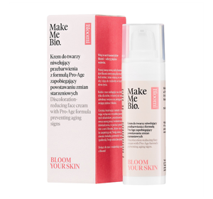 MAKE ME BIO BLOOMI BLOOM YOUR SKIN КРЕМ ДЛЯ ОБЛИЧЧЯ ВІД ПІГМЕНТНИХ ПЛЯМ З ФОРМУЛОЮ PRO-AGE 30МЛ