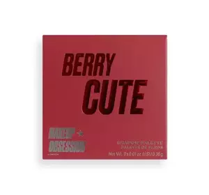 MAKEUP OBSESSION ПАЛЕТКА ТІНЕЙ ДЛЯ ПОВІК BERRY CUTE 9x0,38Г