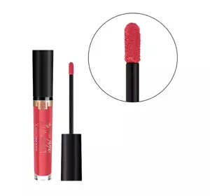 MAX FACTOR LIPFINITY VELVET MATTE ПОМАДА ДЛЯ ГУБ 025 RED LUXURY 3,5МЛ