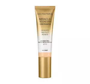 MAX FACTOR MIRACLE SECOND SKIN ТОНАЛЬНИЙ ЗАСІБ 01 FAIR 30МЛ