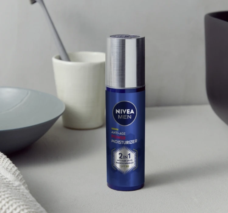 NIVEA MEN ANTI-AGE POWER ЗВОЛОЖУВАЛЬНИЙ КРЕМ ДЛЯ ОБЛИЧЧЯ ДЛЯ ЧОЛОВІКІВ 50МЛ