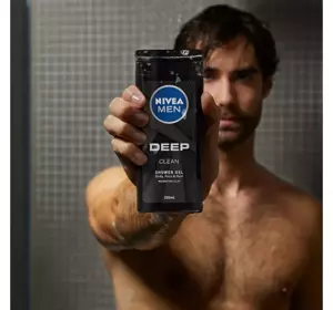 NIVEA MEN DEEP ГЕЛЬ ДЛЯ ДУШУ З АКТИВОВАНИМ ВУГІЛЛЯМ 250МЛ