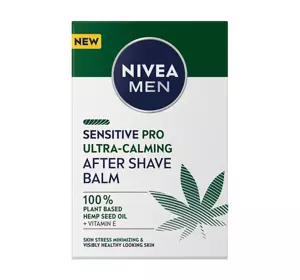 NIVEA MEN SENSITIVE PRO БАЛЬЗАМ ПІСЛЯ ГОЛІННЯ З НАСІННЯМ КОНОПЛІ 100МЛ