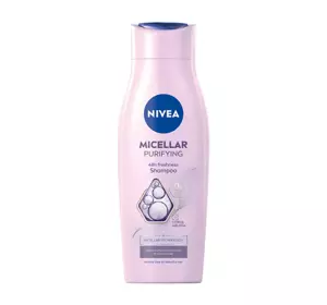 NIVEA MICELLAR PURIFYING ШАМПУНЬ З МІЦЕЛЯРНОЮ ТЕХНОЛОГІЄЮ ДЛЯ ОСВІЖЕННЯ ВОЛОССЯ 400МЛ