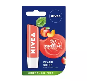 NIVEA ПОМАДА ДЛЯ ГУБ PEACH SHINE 5,5МЛ