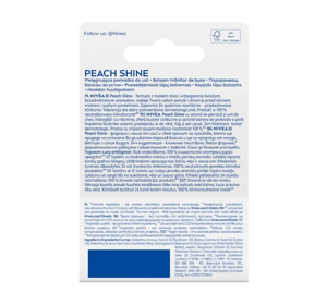 NIVEA ПОМАДА ДЛЯ ГУБ PEACH SHINE 5,5МЛ