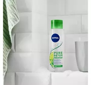 NIVEA PURE DETOX MICELLAR МІЦЕЛЯРНИЙ ШАМПУНЬ 400МЛ