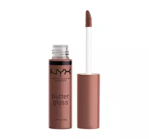 NYX PROFESSIONAL MAKEUP BUTTER GLOS БЛИСК ДЛЯ ГУБ 46 BUTTERSCOTCH 8МЛ