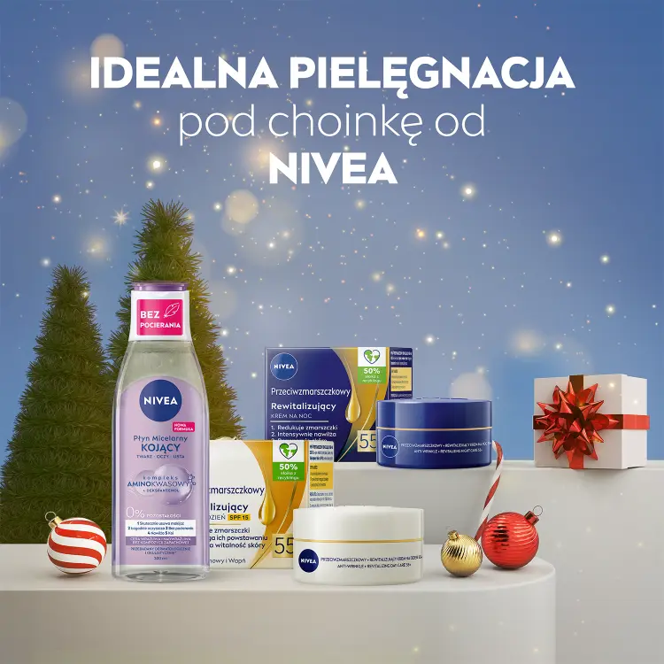 Nivea Beautiful Time набір косметики для догляду денний крем + нічний крем + міцелярний засіб