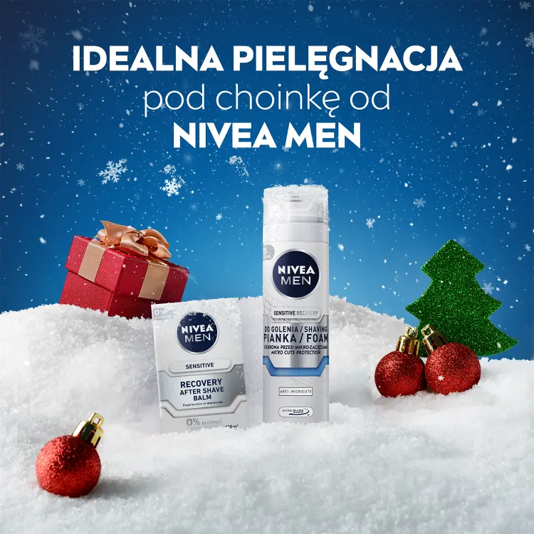 Nivea Men набір косметики для чоловіків піна для гоління + бальзам після гоління