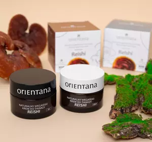 ORIENTANA REISHI НАТУРАЛЬНИЙ ВЕГАНСЬКИЙ КРЕМ ДЛЯ ОБЛИЧЧЯ НА НІЧ 50МЛ