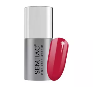 SEMILAC ONE STEP HYBRID ГЕЛЬ-ЛАК UV S550 PURE RED 5МЛ