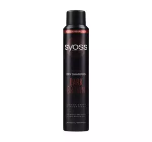 SYOSS TINTED DRY SHAMPOO DARK BROWN СУХИЙ ШАМПУНЬ 200 МЛ