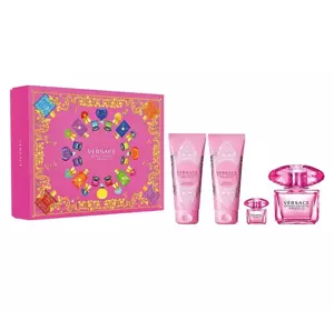 VERSACE BRIGHT CRYSTAL ABSOLU ПАРФУМОВАНА ВОДА 90МЛ + 5МЛ + ГЕЛЬ 100МЛ + БАЛЬЗАМ 100МЛ