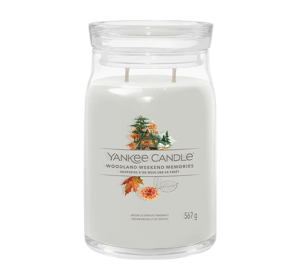 Yankee Candle Signature ароматична свічка Woodland Weekend Memories 567г